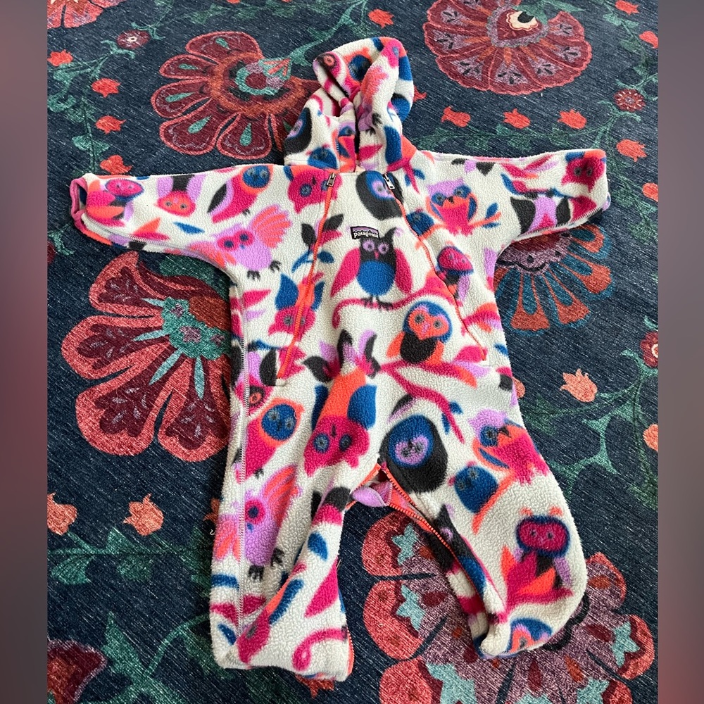 Patagonia Synchilla Fleece ‘Owl Design’ Size 3M